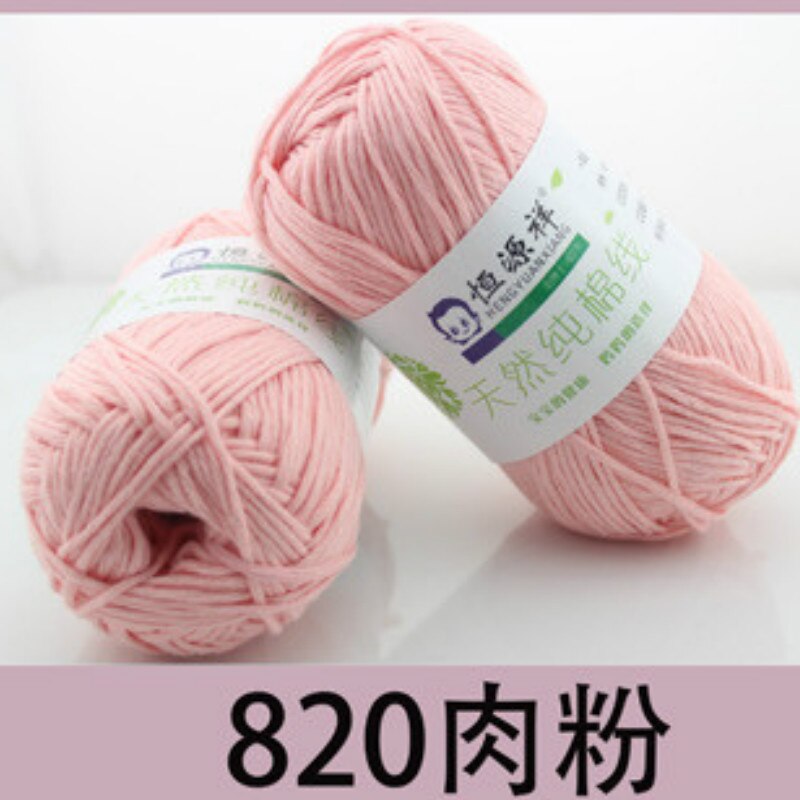 Glatte 100% Baumwolle Weiche Natürliche Doppel Strickwolle Garn Baby wolle garn: 13