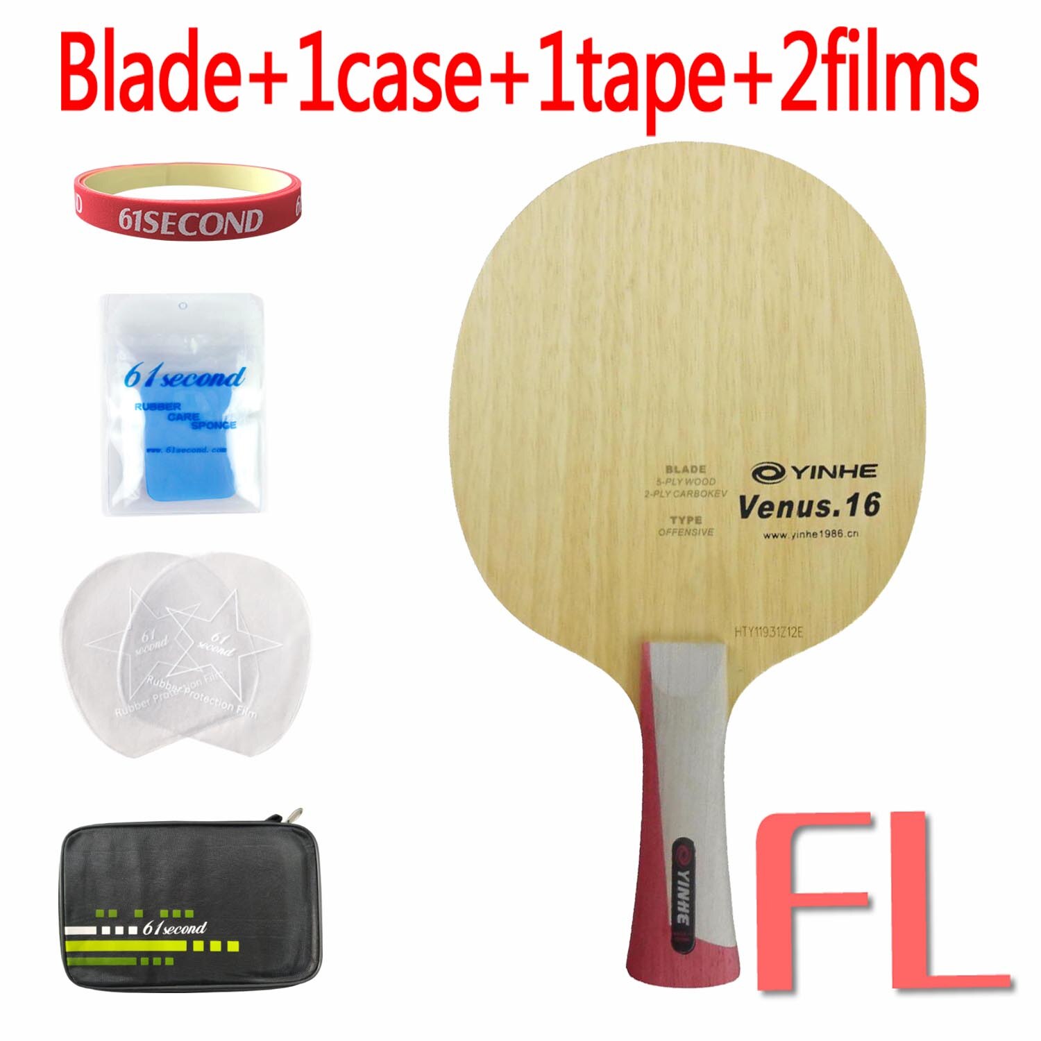 Yinhe Venus.16 V16 V 16 V-16 Tischtennis Tischtennis Klinge: FL mit FM Fall