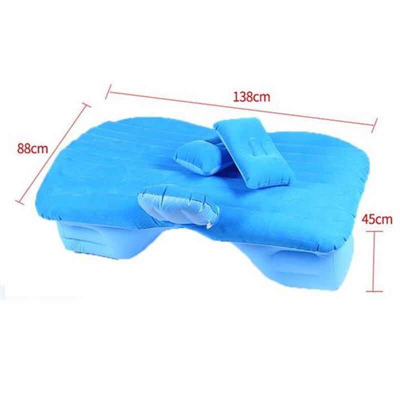 Auto Luchtbed Auto Shock Matras Auto Massaal Luchtbed Outdoor Reizen Air slaapbank bed Auto opblaasbare reizen bed