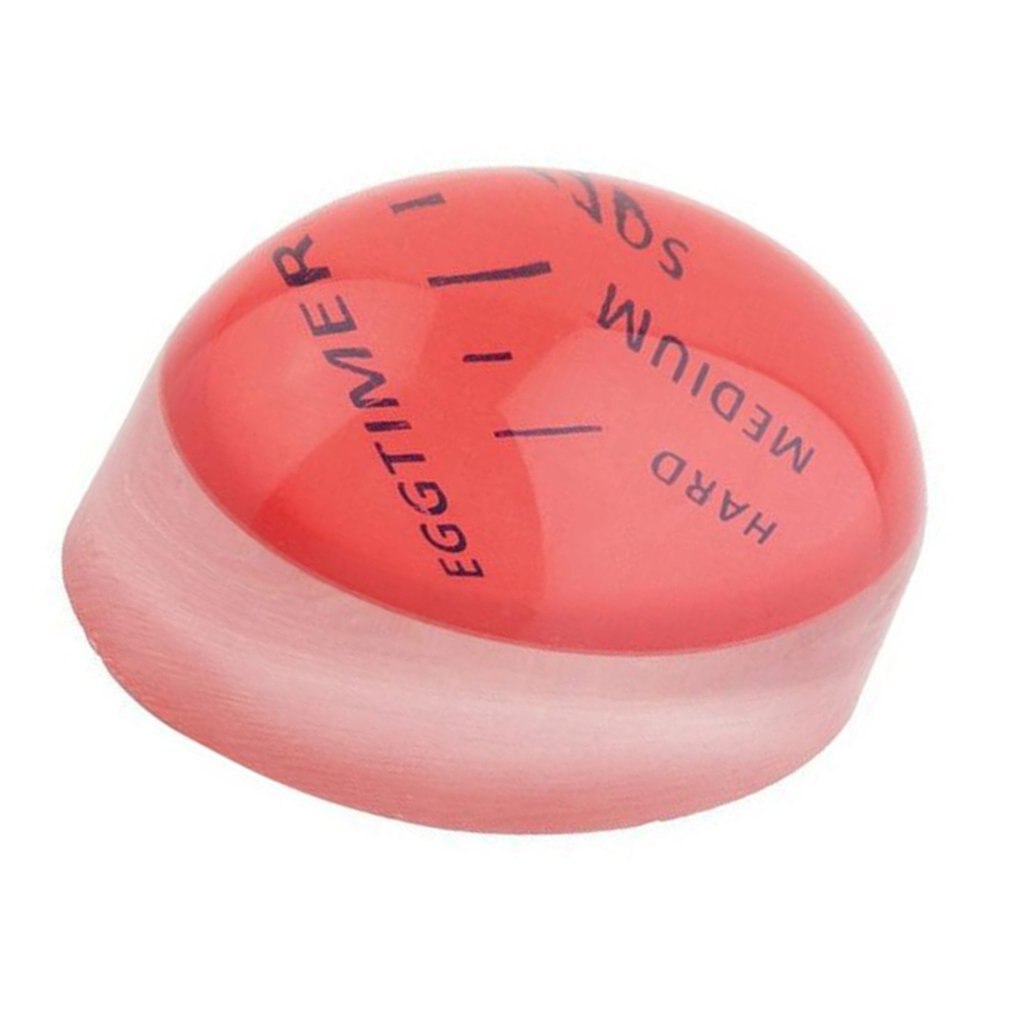 Gotowane regulator czasowy w kształcie jajka nietoksyczny wielokrotnego użytku kolor ładowania czujnik ciepła w odniesieniu robić jaj pomocnik robić gotowania akcesoria kuchenne