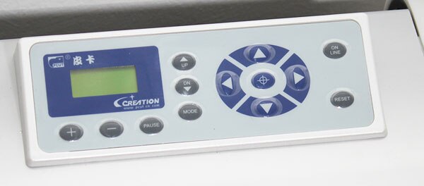 Botones de plotter de corte PCUT, máquina de corte CTN630, panel de operación, panel de CT-1200
