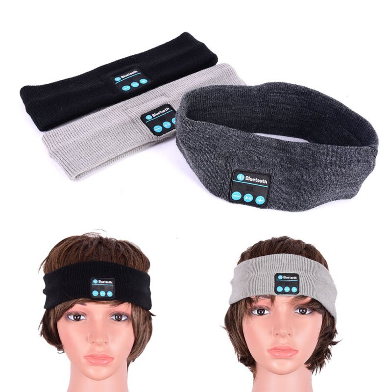 Headphones Bluetooth Music Headband Knits Sleeping Headwear Headphone Speaker Headset Bluetooth Headphones