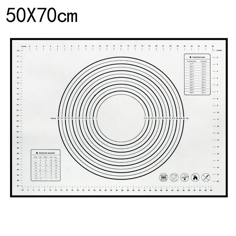 Multi-size Non Stick Silicone Baking Mat With Scal... – Grandado