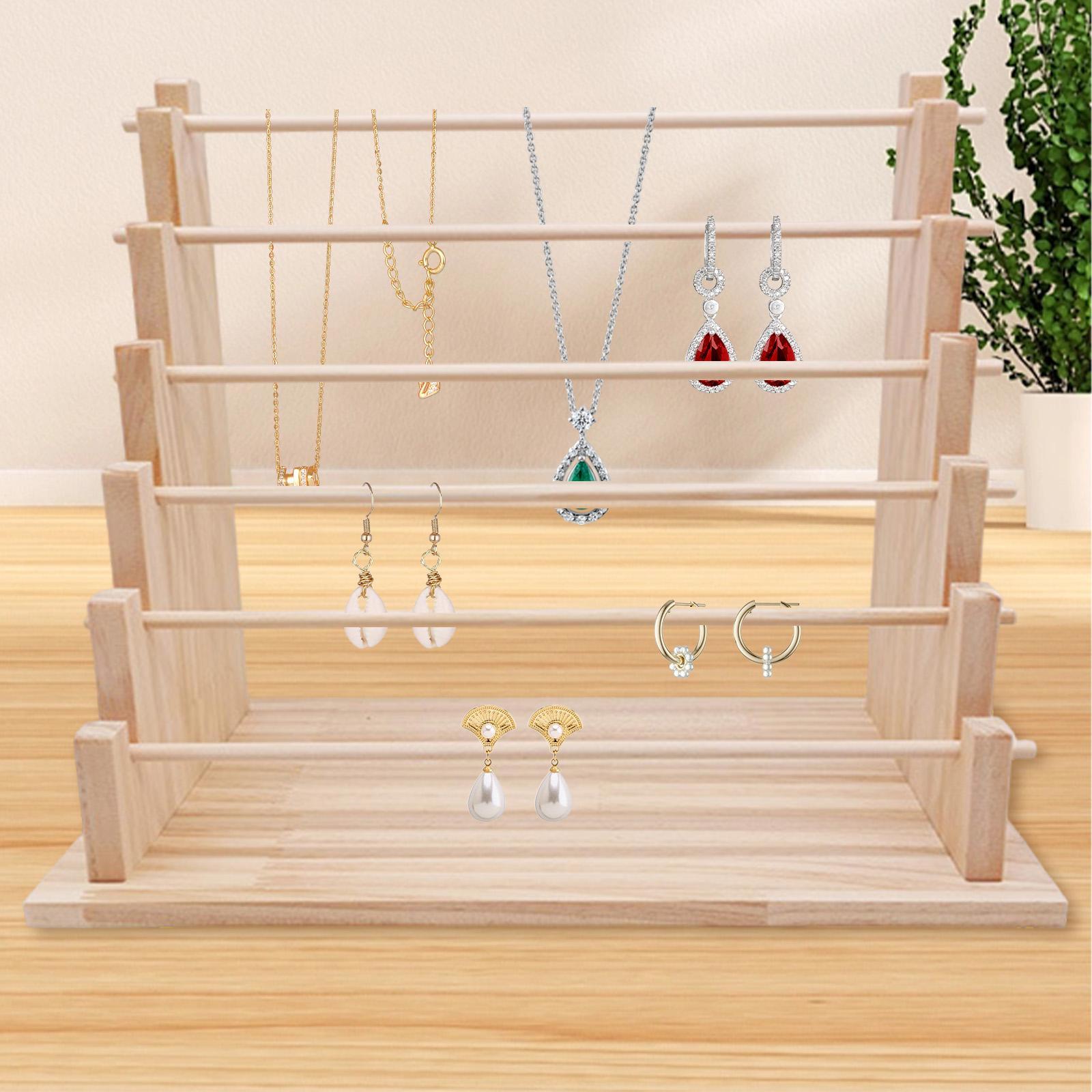 6 Lagen Scratchproof Sieraden Display Rack Voor Thuiskantoor Winkel Dressoir