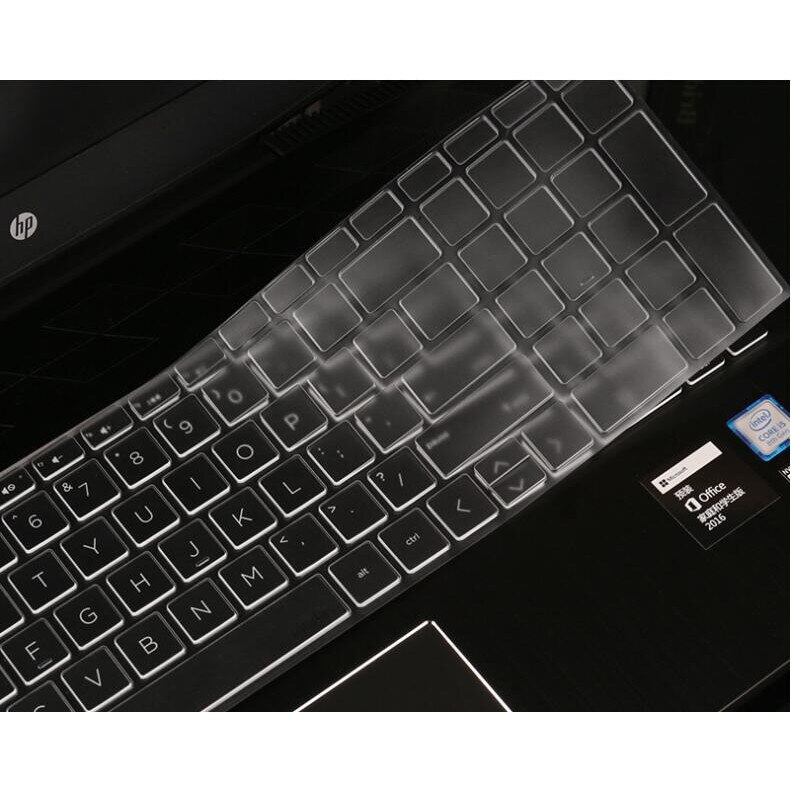 For HP ENVY X360 13 15 Inch For Fingerprint Reader Type TPU Transparent Keyboard Protector Film Cover US Layout
