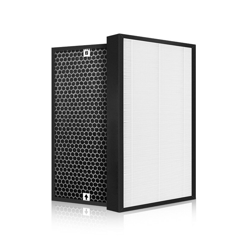 For Sharp Air purifier FU-A80T FU-A80E-W FU-A80E FU-A80A FU-A80A-W FU-A80TA Replacement HEPA Carbon filter FZ-A80SFE