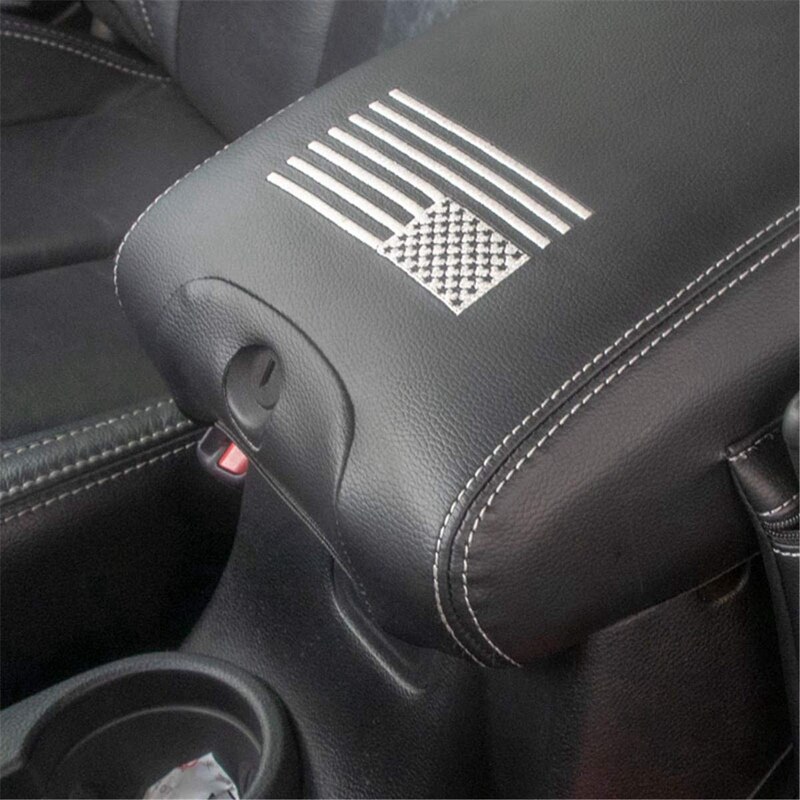 Center Console Armsteun Pad Waterdichte Lederen Cover Met Opbergtas Voor Jeep Wrangler Jk