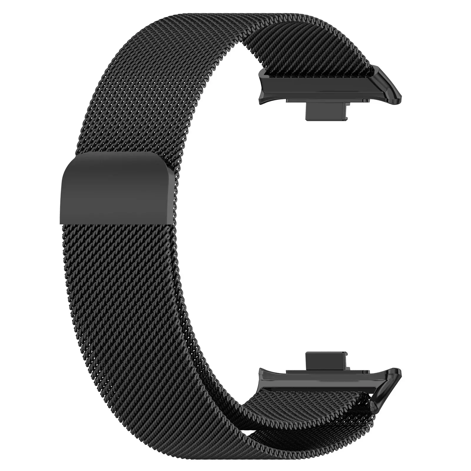 Curea magnetică originală pentru redmi watch 4, curea metalică din oțel inoxidabil, brățară correa pentru xiaomi mi band 8 pro: S / Negru