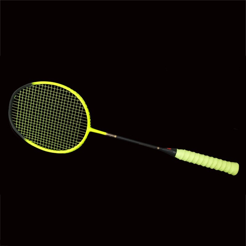 Full Carbon Badminton Racket 5U Single Badminton Racket Ultra-light Badminton Racquet For Competition Training