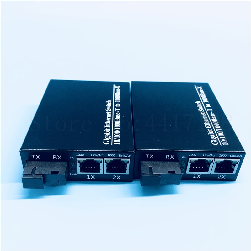 1g2e 10/100/1000 m gigabit ethernet switch ethernet fibra óptica conversor de mídia único modo 2-porto rj45 2 porto fibra óptica