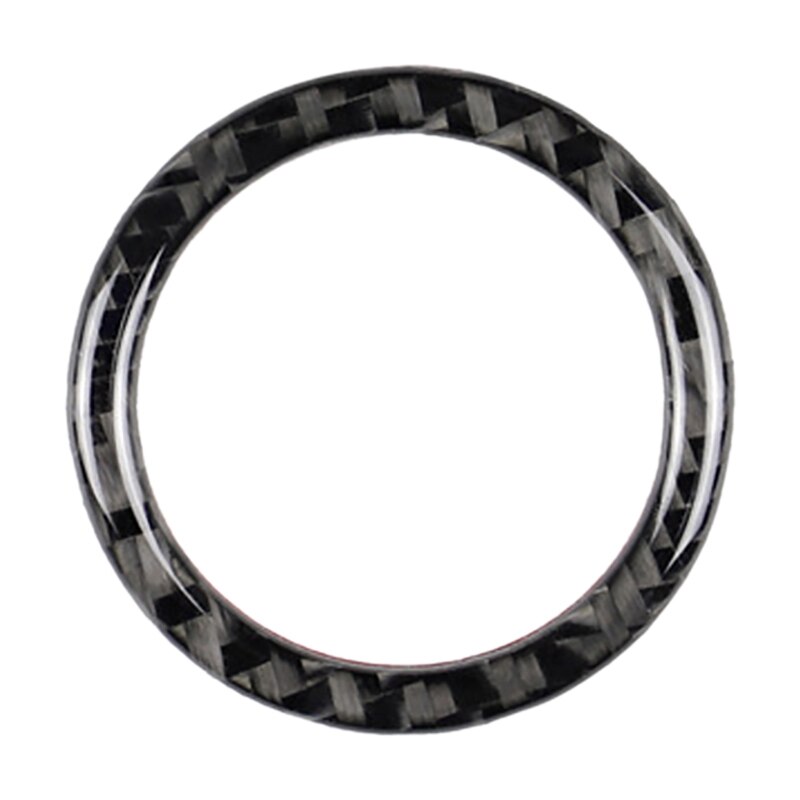 for LEXUS IS250 IS350 Car Accessories Engine Start Stop Button Carbon Fiber Ring Trim