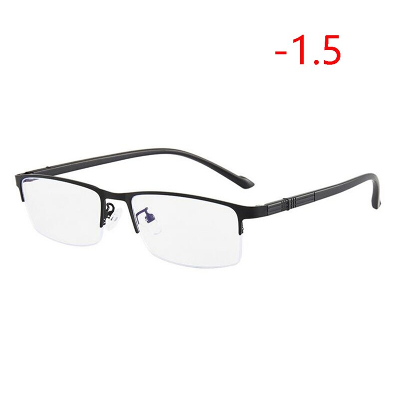 0 -1.0 -1.5 -2.0 -2.5 -3.0 -3.5 -4.0 sinistä valoa estäviä nelikulmaisia likinäköisyyslaseja valmiita puolikehysten reseptiä myopes lunettes: Likinäköisyys  -1.5