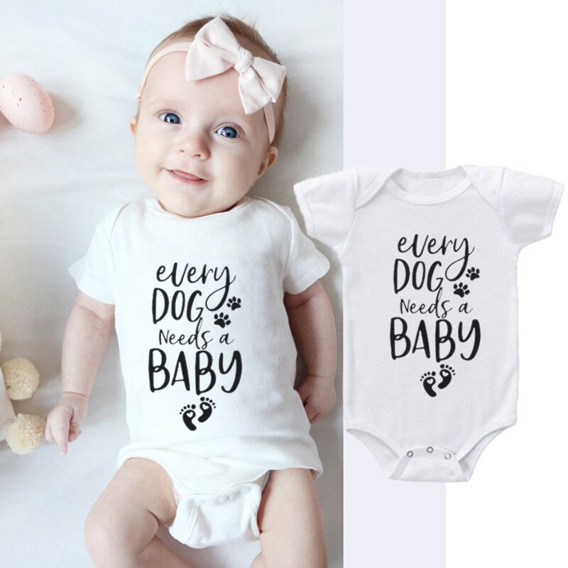 Jeder Schild braucht einen Baby-Karosserie mit babyprint, süßer baumwoll-kurzarm-babybody für jungen und mädchen, 0-24mer-Pack jumpsuits