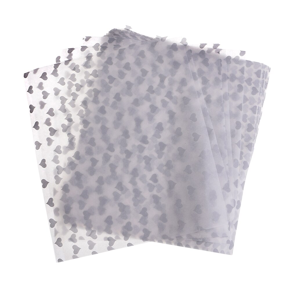 50 godispapper omslag godisförpackning vaxark förpackningspapper 22 x 25cm