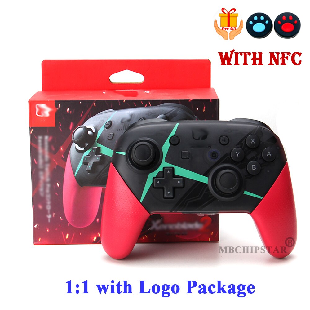 1/2 Pcs Wireless Bluetooth-compati Pro Controller Gamepad Joypad Remote Joystick for Nintend Switch Console Game Accessories: Xenowith NFC