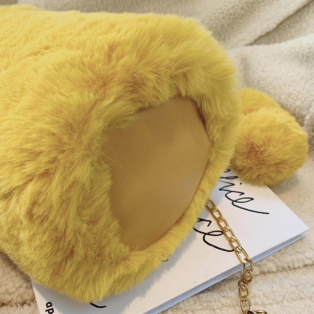 Plush Satchel Casual Wild Simple Shoulder Messenger Bagsports, travel, Business Crossbody Bag 1121