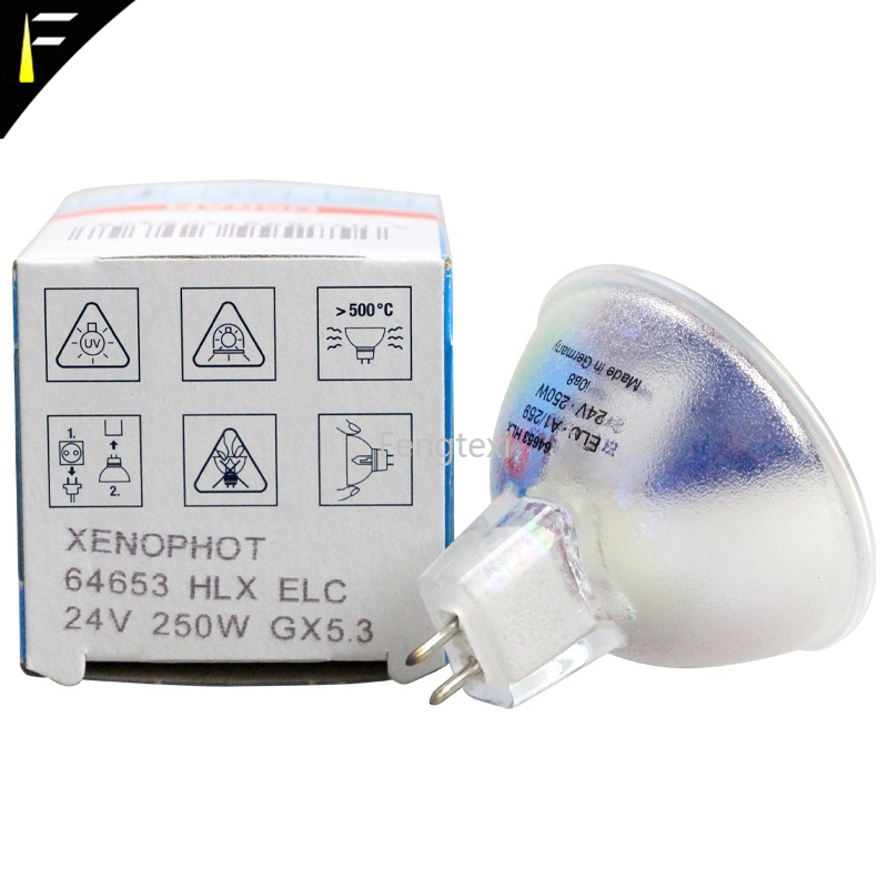 ELC 64653 24V250W GX5.3 Endoscope Bulb Projector Halogen Bulb Microscope Bulb Censor Light Bulbs Lightbulbs
