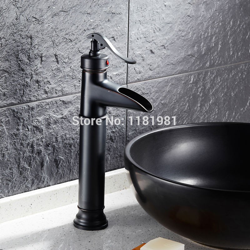 Antiek Messing Waterval Wastafel Mengkraan Vintage Badkamer Wastafel