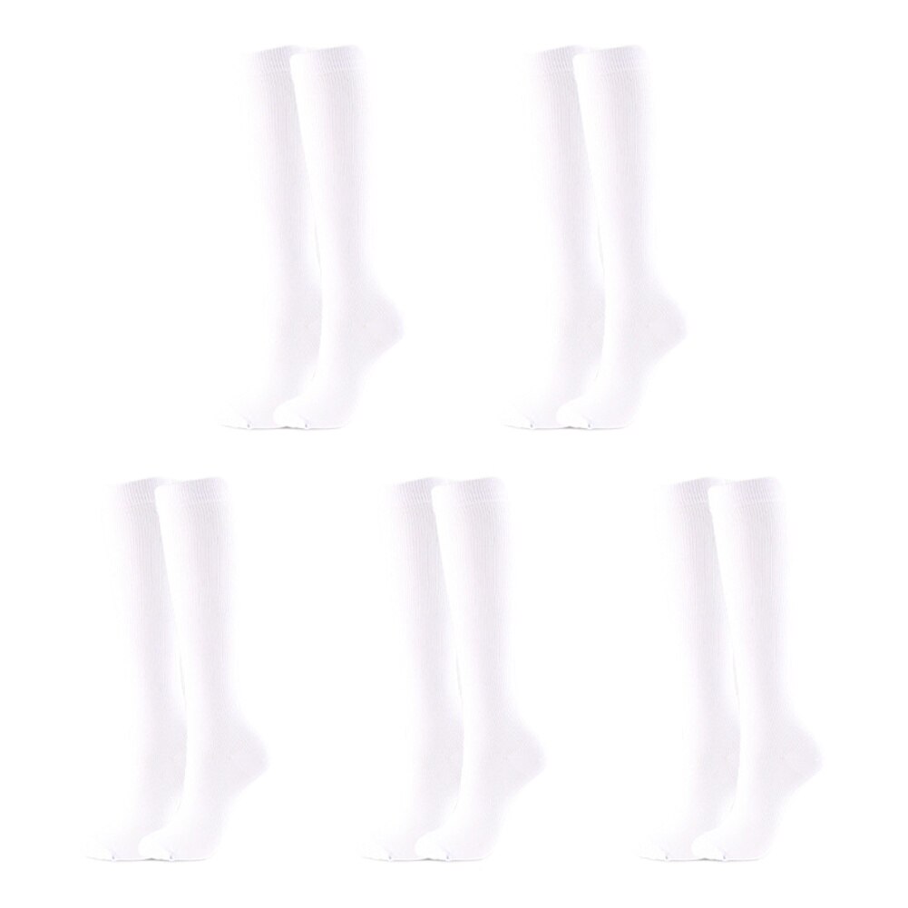 5 Pairs Compression Stockings Women Comfortable Anti-Fatigue Socks Blood Circulation Slimming Compression Socks