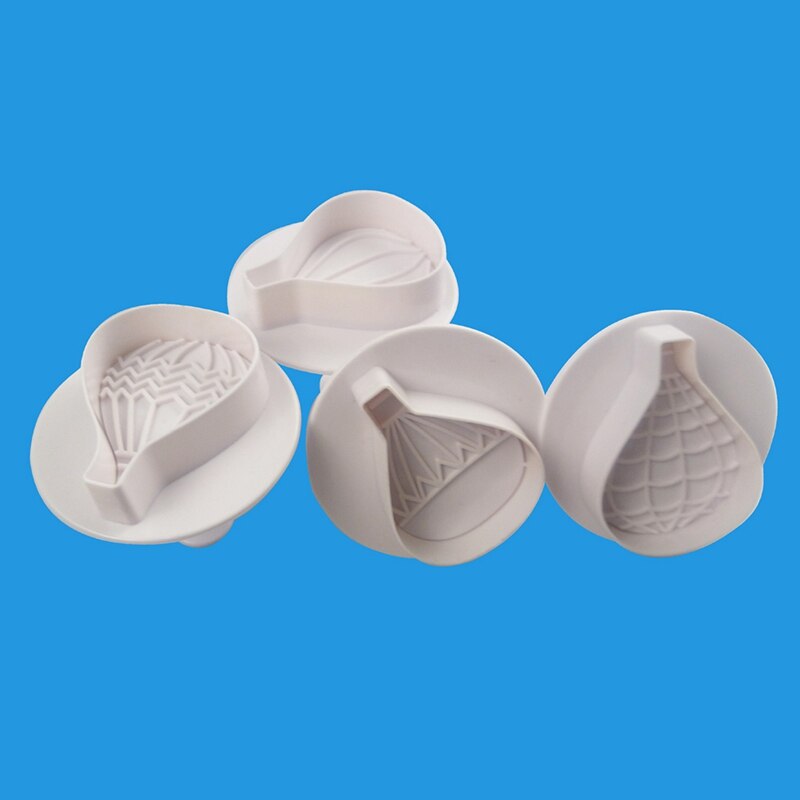 Gorący balon dmuchany foremki robić ciastek 4 sztuki zestaw foremki robić ciastek zestaw robić tłoczenia kremówka wycinaki tłokowe