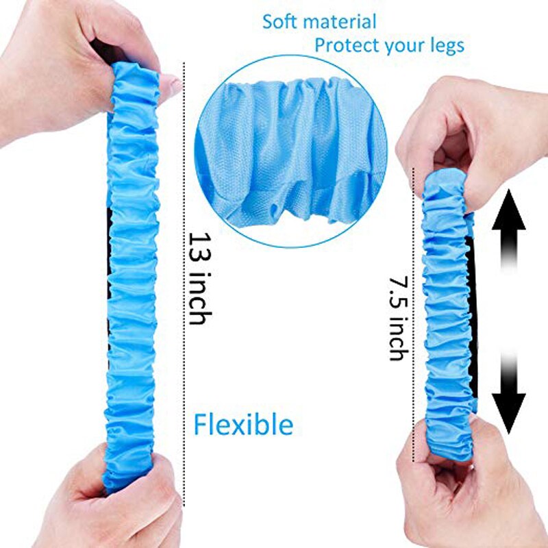 10 PCS 3 Legged Race Bands, 5 Kleuren Elastische Tie Touw