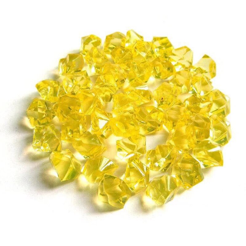 150x akryl stenar hydroponiska vas småsten hantverk kristall konstgjorda ornament