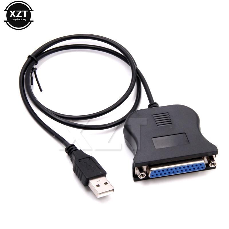 USB To 25 Pin DB 25 Parallel Port Cable USB to 25 Pin DB25 Parallel Printer Adapter Cable for PC Laptop