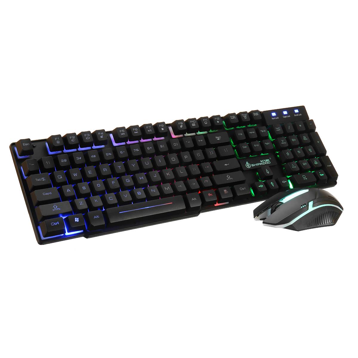Gaming Keyboard Imitation Mechanical Keyboard Gaming USB 104 Keycaps Russian Gamer Keyboard With Backlight RGB Key Board