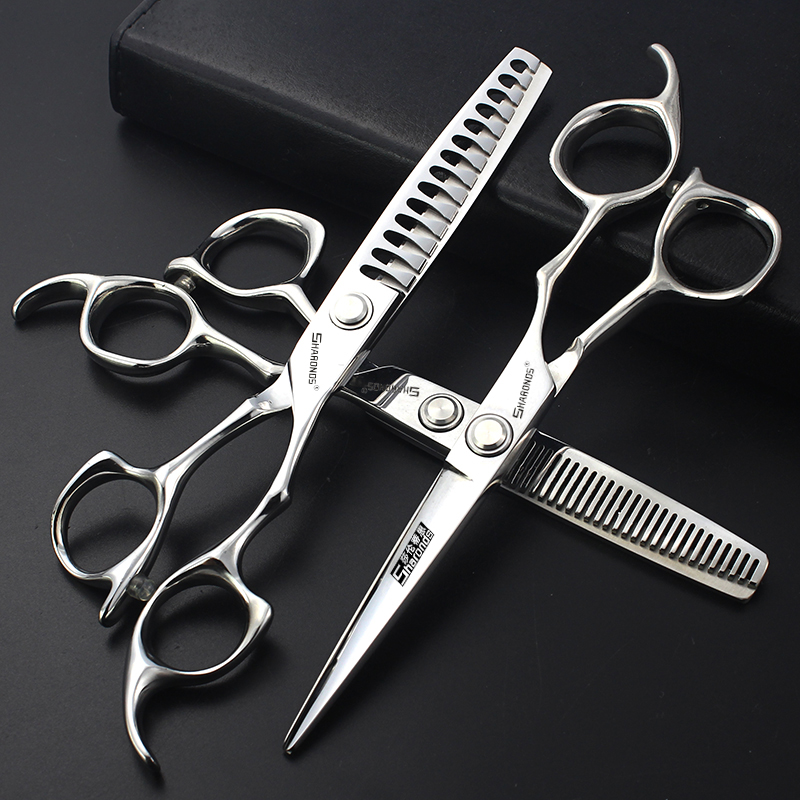 6-Inch Haarknipper, Platte Schaar, Dunne Tandenschaar, Professionele Tondeuse, Huishoudelijke Schaarset.