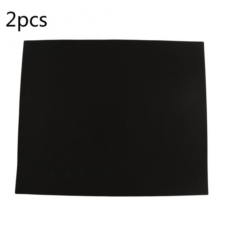 2pcs Reusable Non-Stick BBQ Grill Mat Pad Barbecue Baking Pad Reusable Cooking Plate 40*33cm For Party Grill Mat Tools: 01(2pcs)