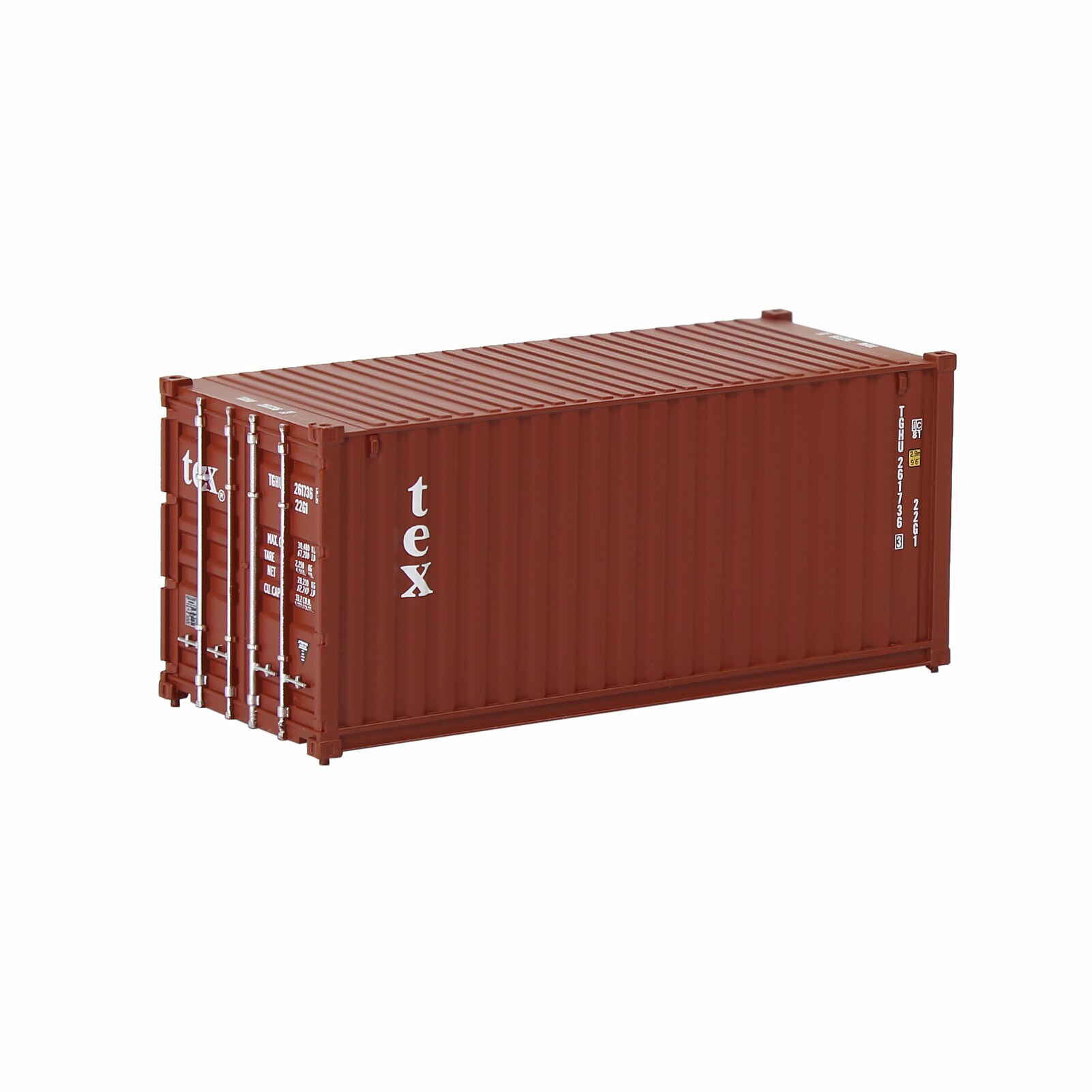 1pc ho Skala 20ft Container Modell Eisenbahn Zubehör 1:87 20 Fuß Container C8726: tex