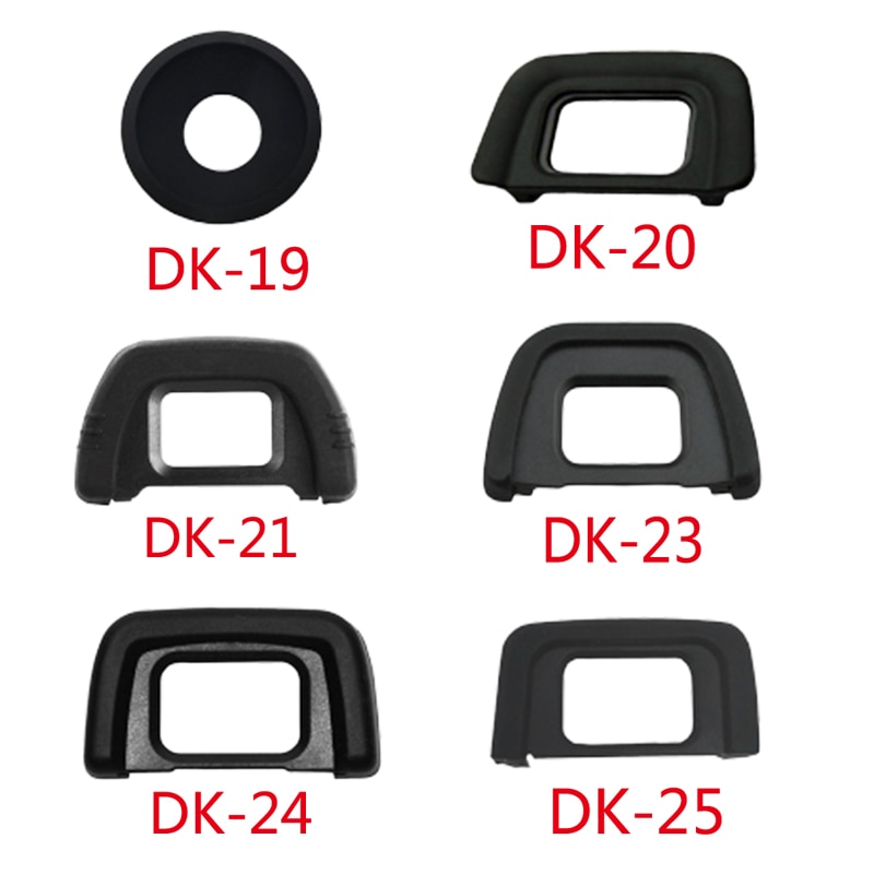 Rubber Eye Cup DK-19 DK-20 DK-21 DK-23 DK-24 DK-25 Camera Oogschelp Oculair voor Nikon D3100 D5000 D700 D3300 D5100 D7000