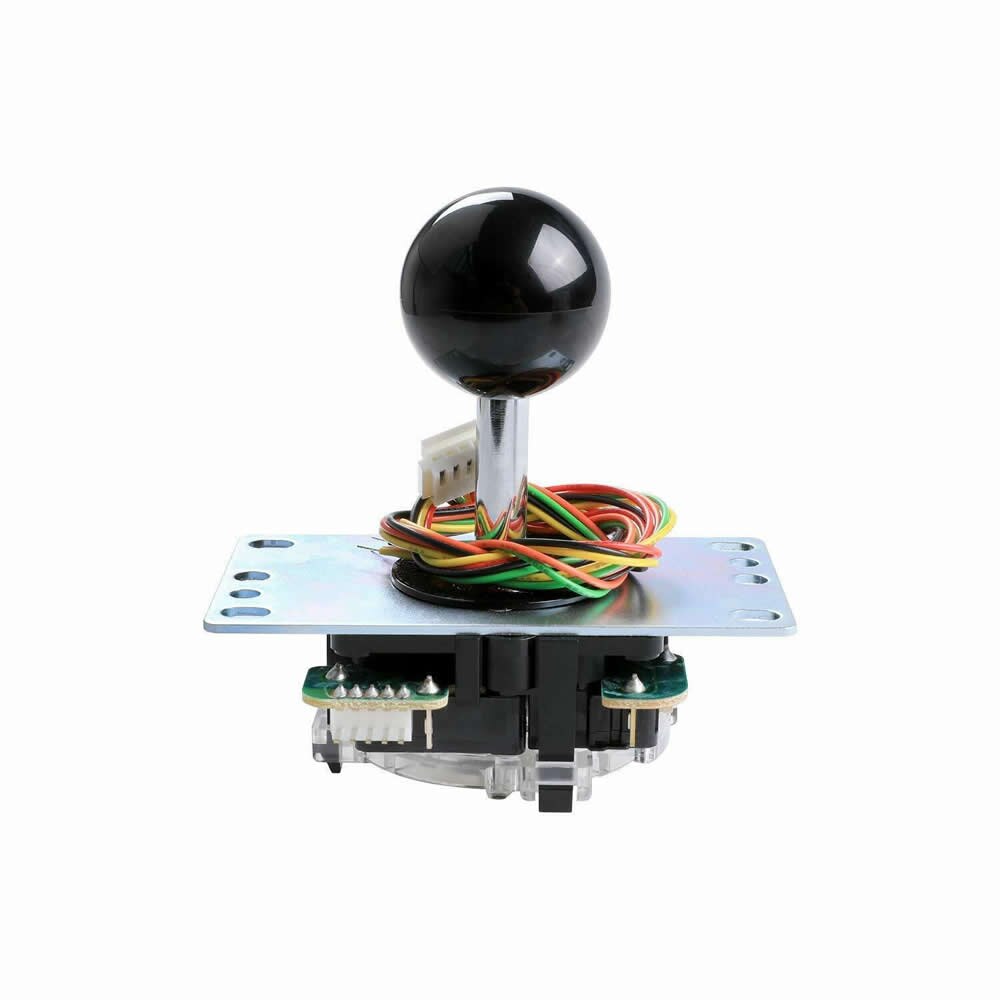 Sanwa JLF-TP-8YT-Joystick Arcade Original, 4 y 8 vías, ajustable, multicolor