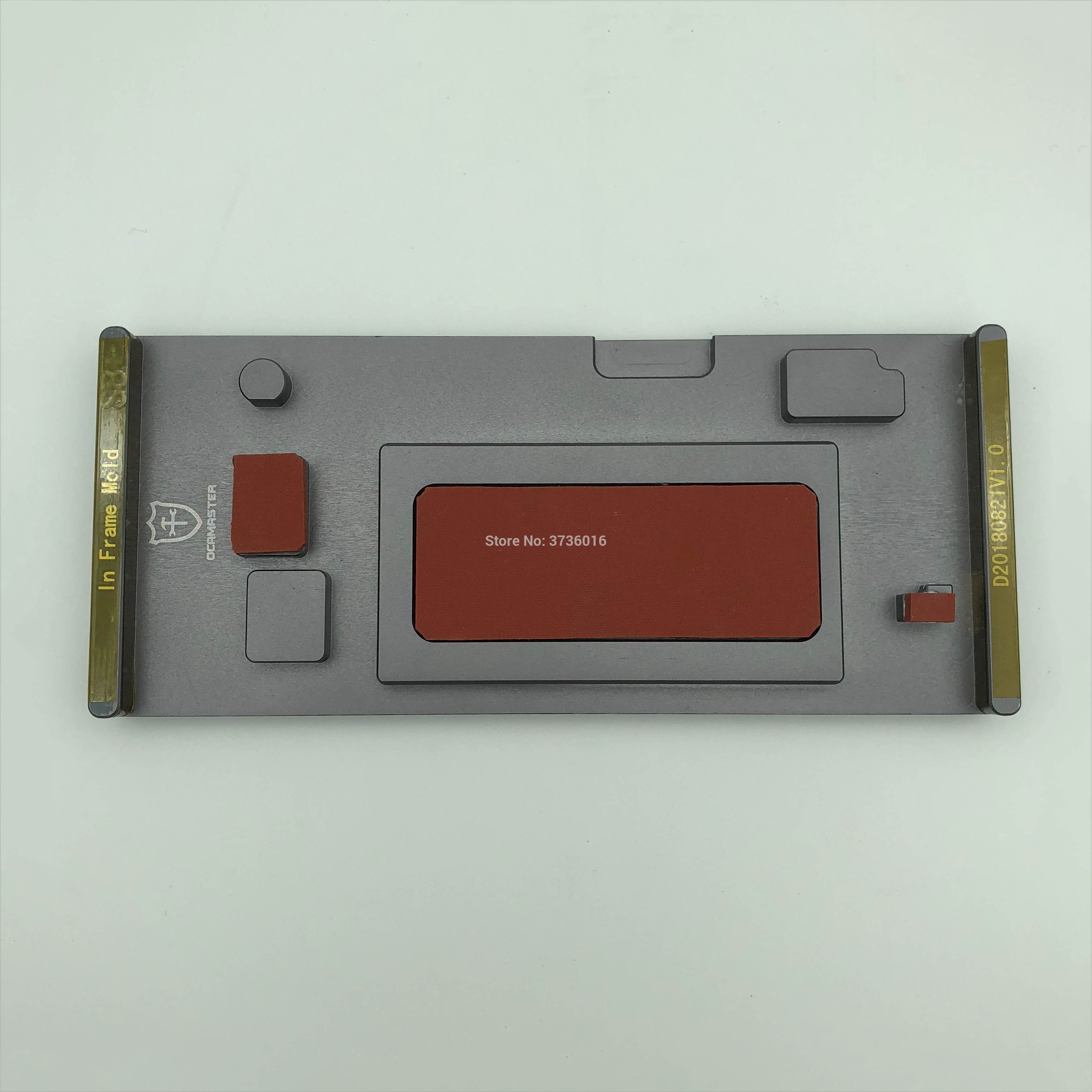 OCAMASTER-Molde de marco para reparación de laminado de vidrio, Marco medio LCD, no necesita cable flexible curvado, para Samsung S8 S8 plus