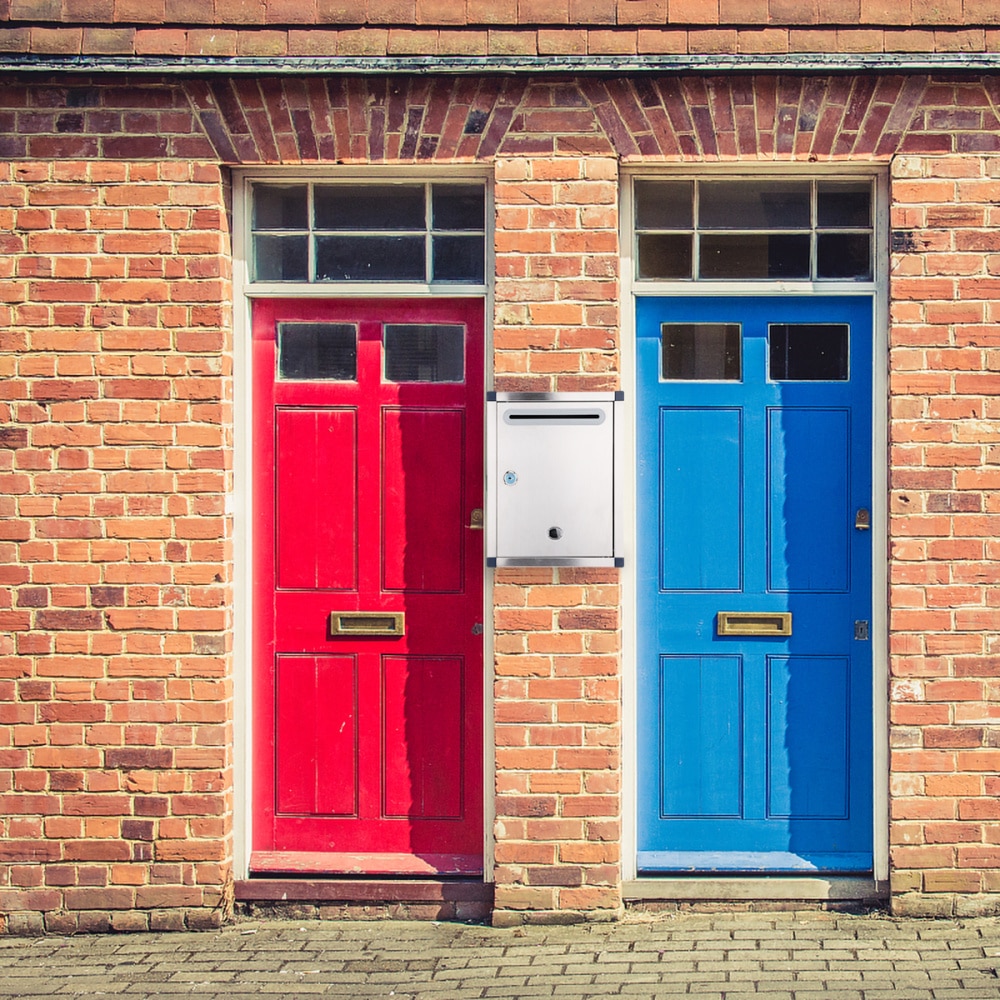 Wall Mount Stainless Steel Rust-proof Letter Box Outdoor Mailbox Lockable Mail box Post Box