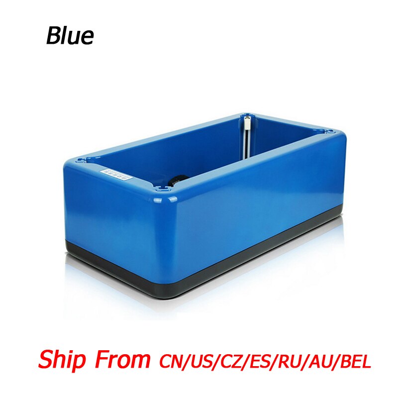Dispensador automático de cubiertas para zapatos, máquina de Patucos desechables, antigotículas, para el hogar y la Oficina: Blue