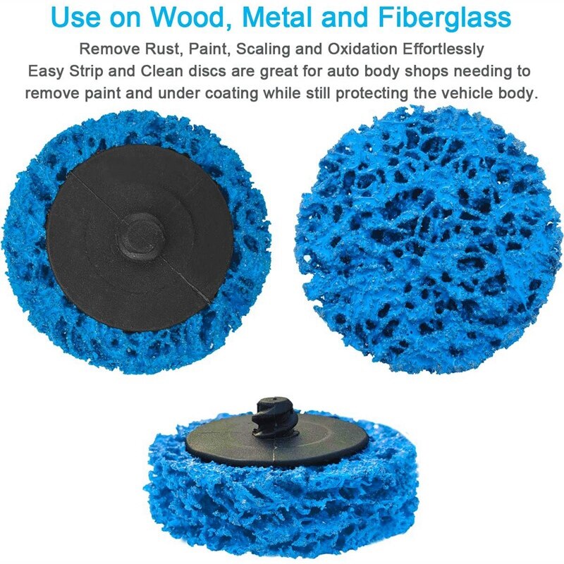2 Inch Strip Discs Clean Poly Strip Wheel Abrasive... – Grandado