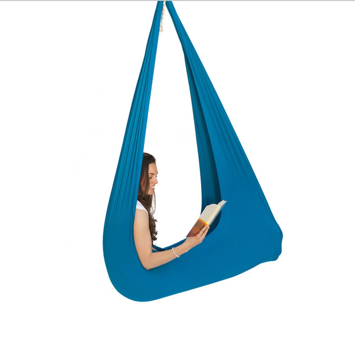 Intdoor Kinderen Tas Swing Kids Katoen Swing Hangmat Volwassen Stretch Yoga Doek Opknoping Schommel Voor Autisme Adhd Voegen therapie