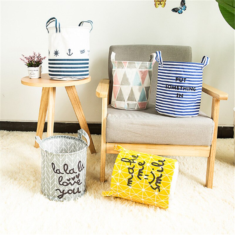 Vouwen Doek Wasmand Pouch Vuile Kleren Opbergtas Manden Baby Speelgoed Schoenen Sokken Diversen Organizer