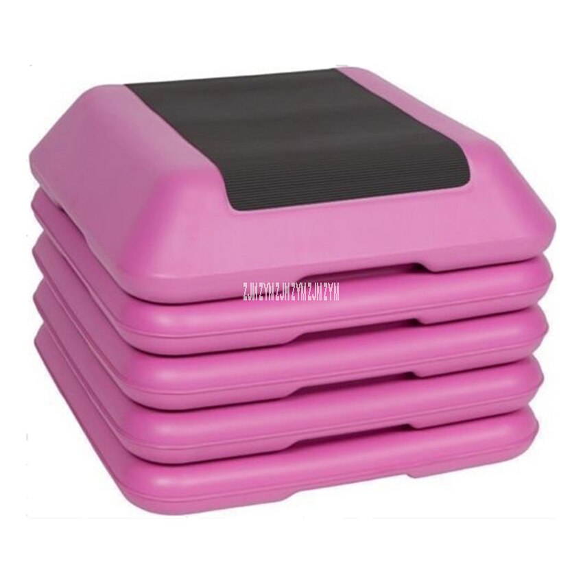 Multi-layer Verstelbare Aërobe Stap Home Gym Oefening Board Mini Fitness Lichaam Stap Pedaal 200Kg Lager Indoor Fitness apparatuur: Rood
