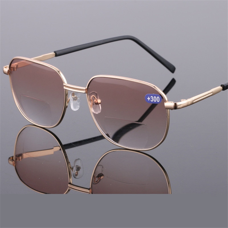 Cubojue bifocale leesbril heren dames glazen lens zonnebril dioptrie 1.0 1.5 2.0 2.5 3.0 3.5