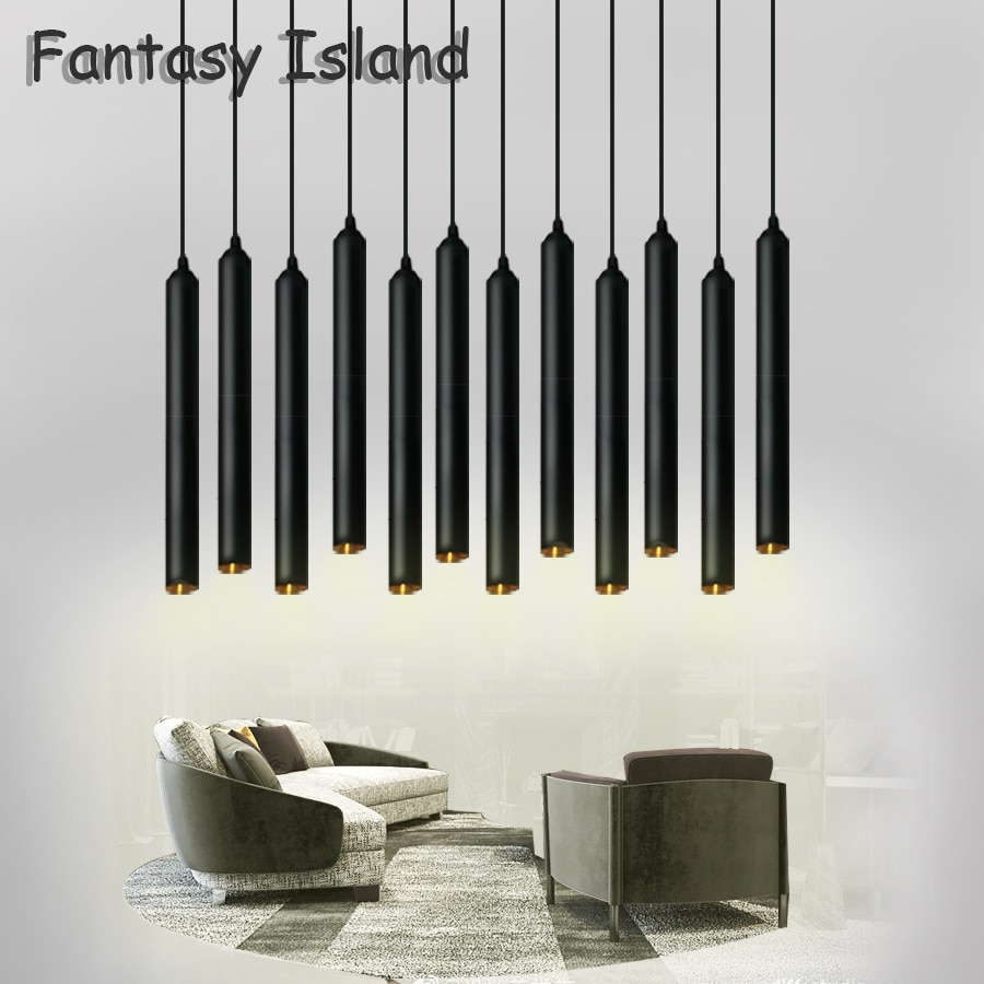 COB Long tube pendant light hanging bar lamps hanging bar lights lamp tube led hanging led hanging lights hanging tube lights