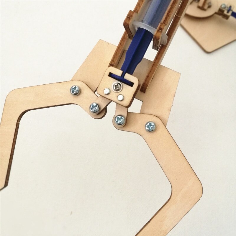 Hydraulisk mekanisk arm gør-det-selv-modeller & byggelegetøj videnskab & uddannelsesmodel legetøj til børn julefødselsdagslegetøj til børn