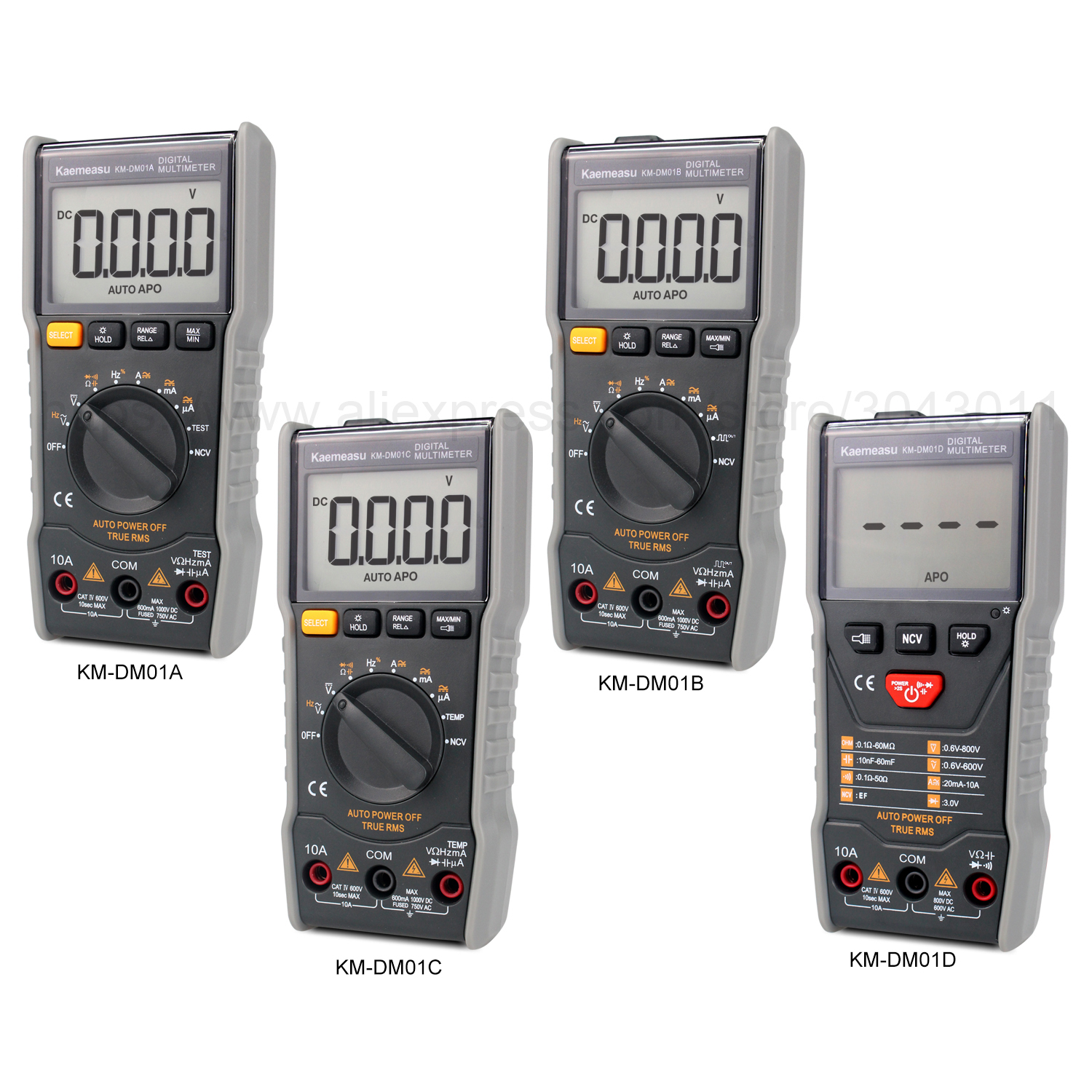 Multifunktions Intelligente Digital Multimeter DC/AC Kapazität Widerstand NCV True RMS Elektronische Wartung instrument Werkzeuge