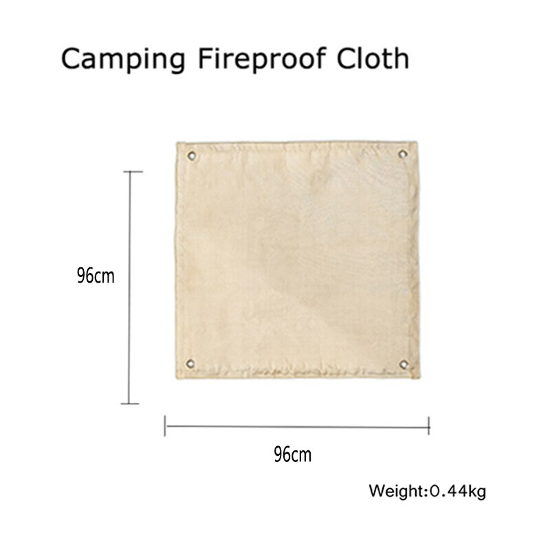 Draagbare Camping Tent Houtkachel Ultralight Houtkachel Met Schoorsteen Leidingen Multifunctionele Wandelen Koken Brandhout Kachel: antiflaming cloth D