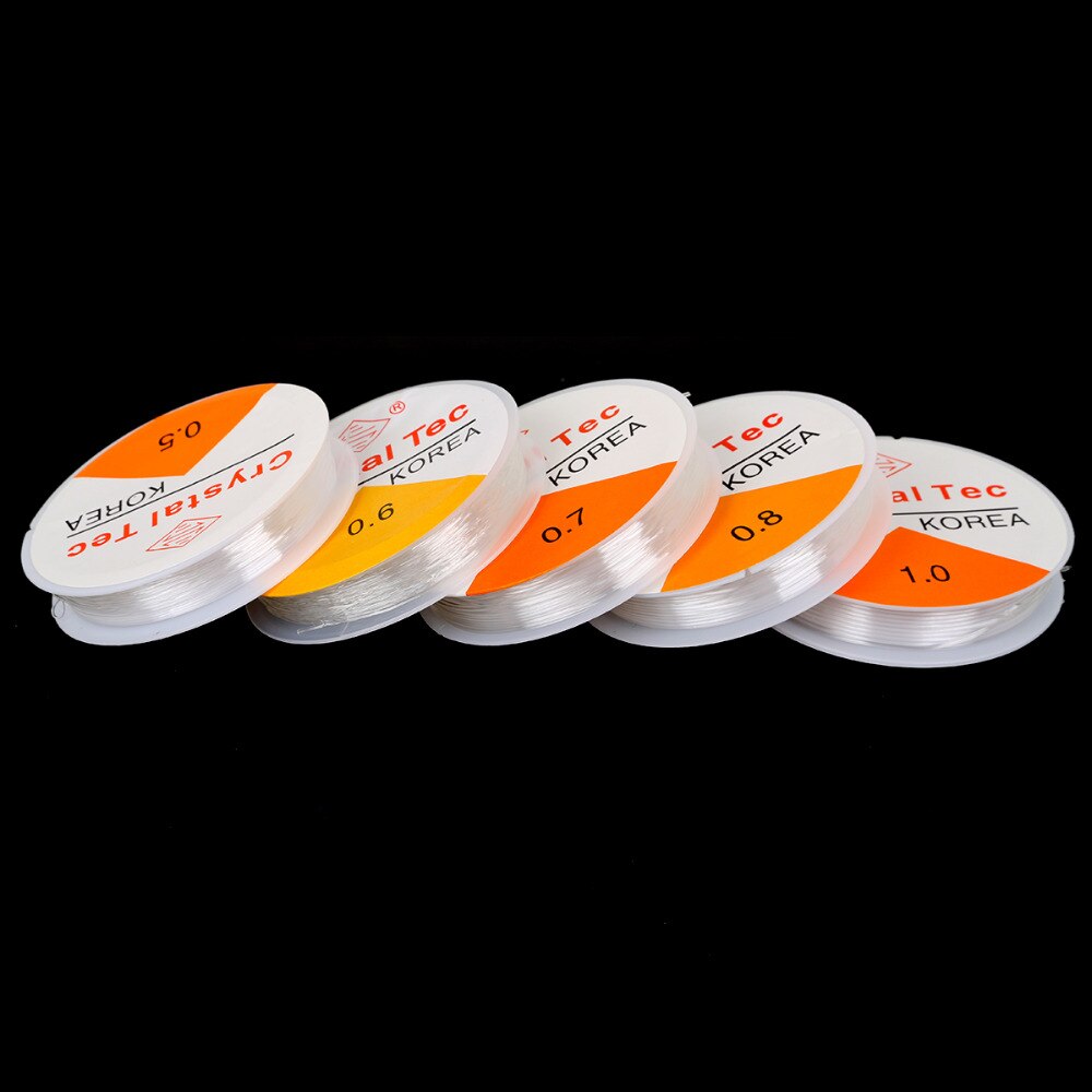 Mode 5/8/10/12/15 Meter/Roll Lengte Diameter Crystal Elastisch string Discussie Voor DIY Ketting Armband Sieraden