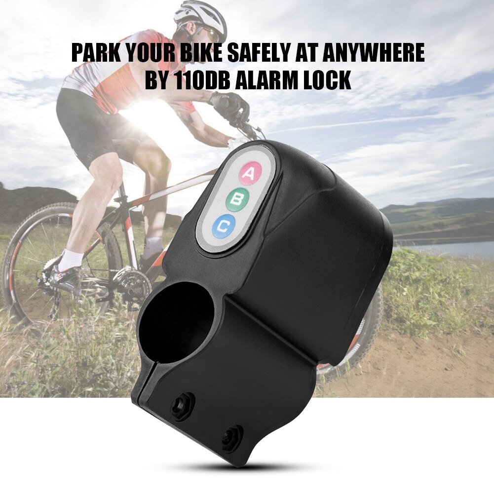 alarm systems security home 4-Digit Password Bicycle Alarm Security Steal safety Lock Motorbike Burglar Alarm Siren alarme