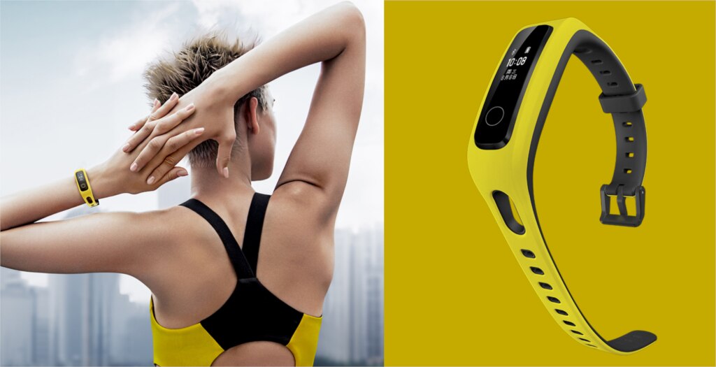 Original Huawei Honor Band 4 Laufende Clever-Armbinde Sport Band Schuhe Land Auswirkungen Schlaf Monitor 50m wasserdichte