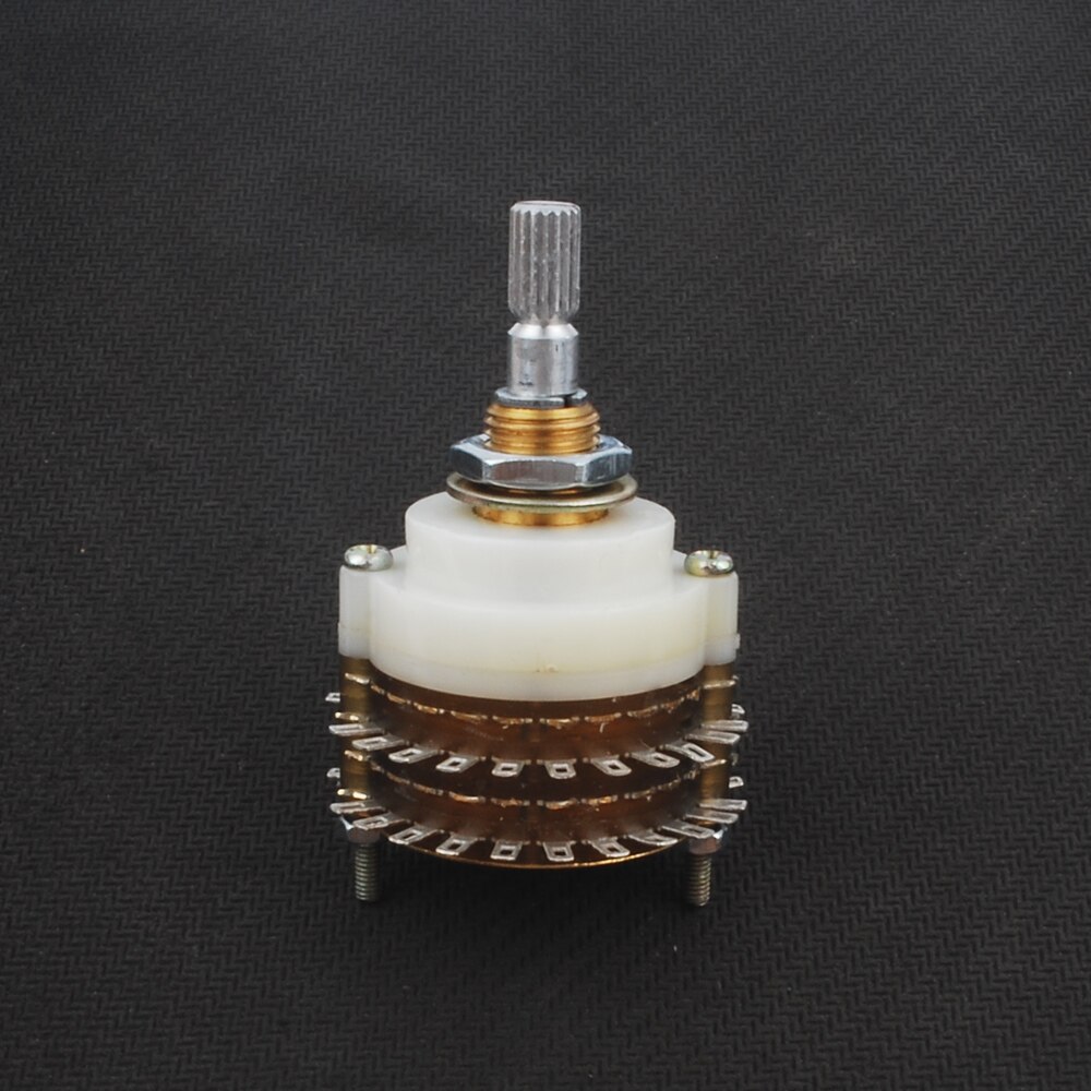 1pc 2 Pole 23 Step Rotary Switch Attenuator Volume Control Pot Potentiometer DIY