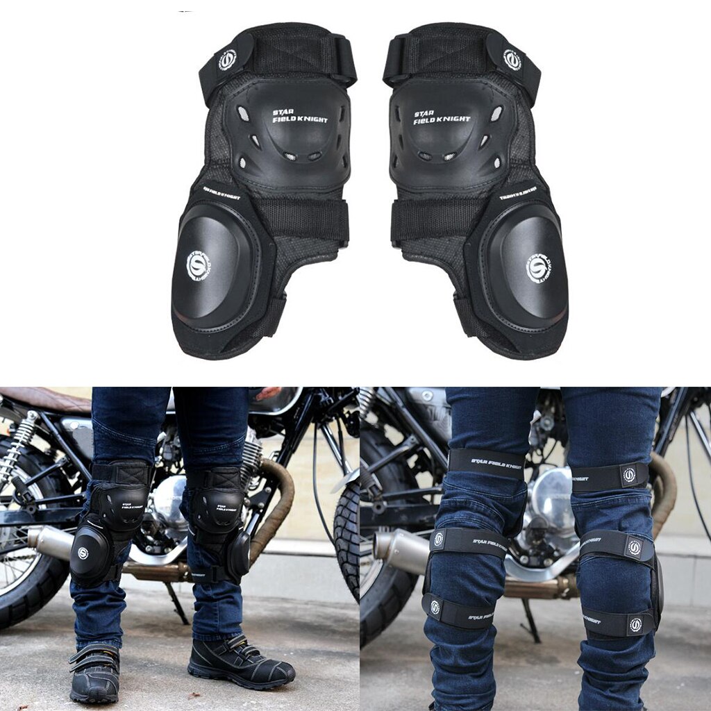 Adult Knee & Shin Armor Protector Guard Pads For Motorcycle Racing Motocross